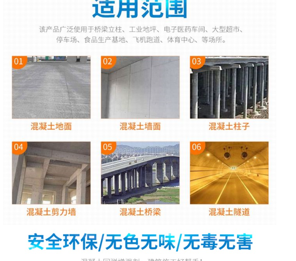 混凝土增強劑案例